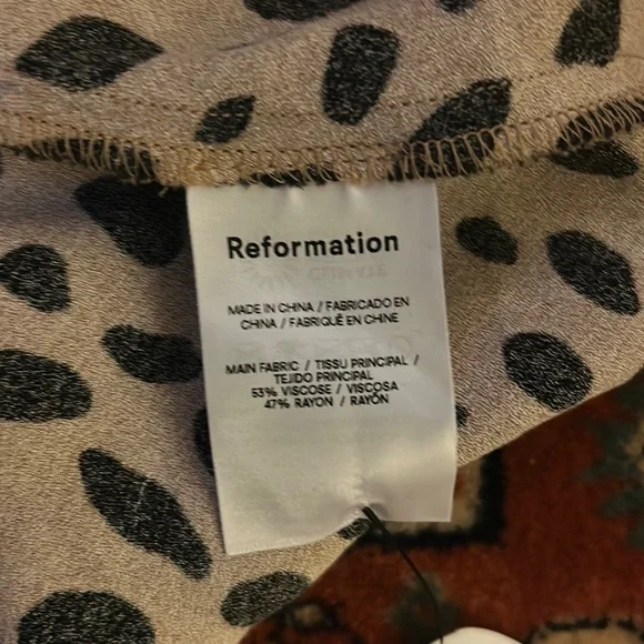 NWOT reformation bobcat Bea skirt size 6 - Picture 6 of 7